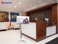 Qtenboard Tablet TV portátil Hub de reuniones inalámbricas El sistema de recepción PAL para una máxima eficiencia