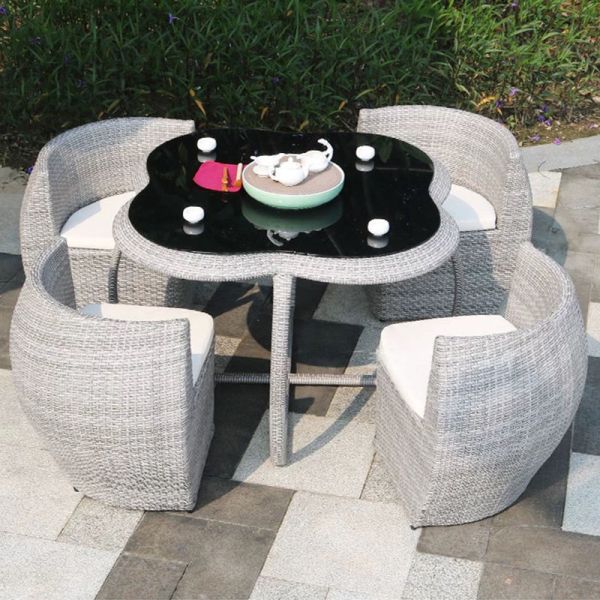 Outside Aluminium Chair And Table Black Cast Aluminium Garden Furniture