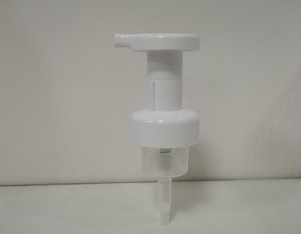 White Plastic Head Foam Dispensing Pump For Industrial Needs