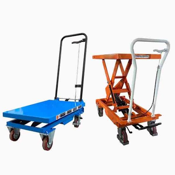 o manual 500Kg móvel Scissor tabelas que de elevador o dobro Scissor Max Height 1575mm
