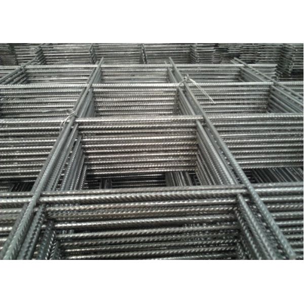 Low Carbon Steel Wire Mesh Panels , 2-6m Length Welded Steel Fence Panels