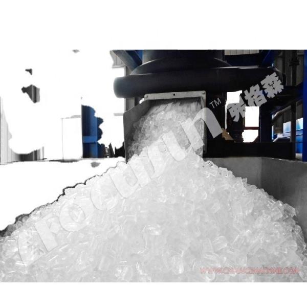 30kw Fuente de alimentación Máquina de hielo industrial para la conservación de bebidas gourmet 8 toneladas