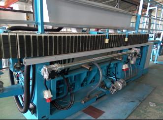 Miter Glass Glass Edging Machine With Air Polishing / Electrical Rail Lift System