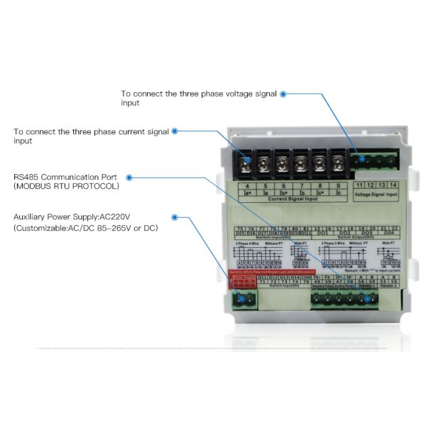 Factory direct Profesional Intelligent Digital Multi -Function Monitoring Multimeters