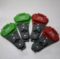 Bouton poussoir non-corrosif de silicone de 20 rivages A pour le tapis roulant