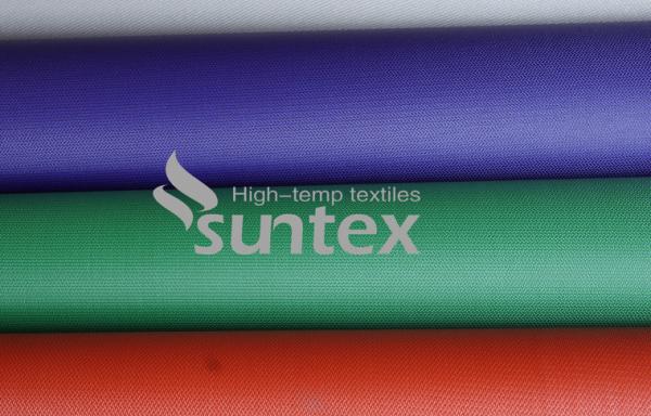Thermal Insulation Cover Fiber Glass Cloth Coated With Polyurethane