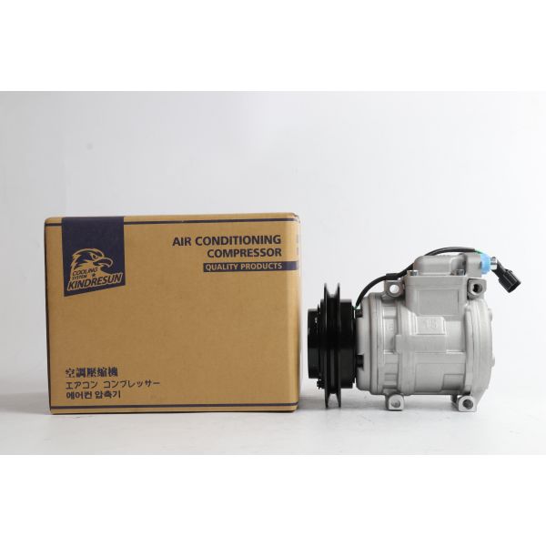 Excavator 24V AC Compressor For SANY SY55 SY60 SY65 60056549 J155