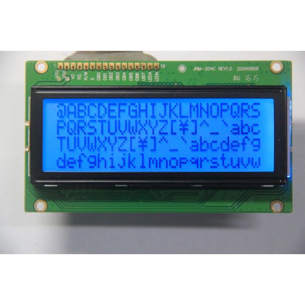 Pantalla LCD monocromática BBI 122x32 con construcción LCD STN / FSTN