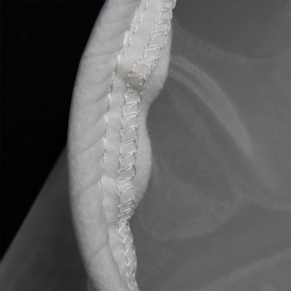 100 Micron Nylon Swimming Pool Water / Mineral Water Filter Bag With Steel Ring