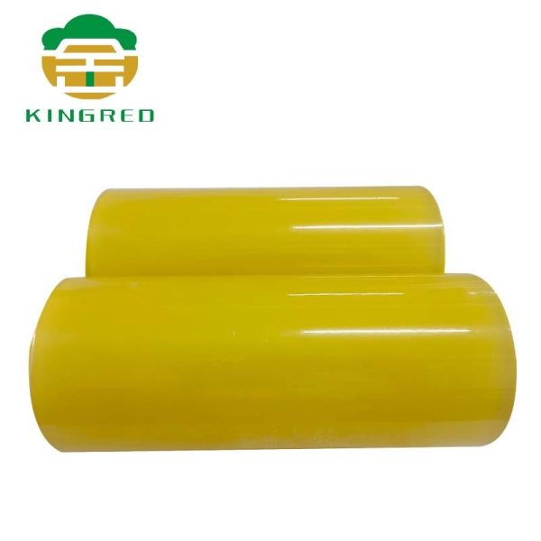 Película adhesiva de PVC de color transparente de alta resistencia para alimentos