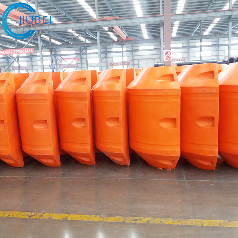 труба HDPE дока 12in 14in 16in пластиковая драгируя плавает для продажи оффшорные поплавки трубопровода