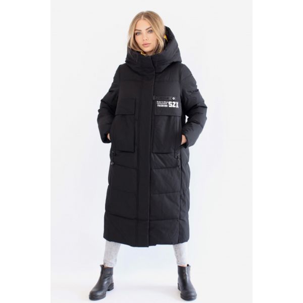 FODARLLOY Women's Winter Warm Hooded Fleece Lined Jackets custom parka jacket