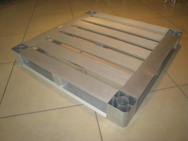 Palettes de cargaison et en métal de stockage/plateau en aluminium de anodisation de revêtement de poudre