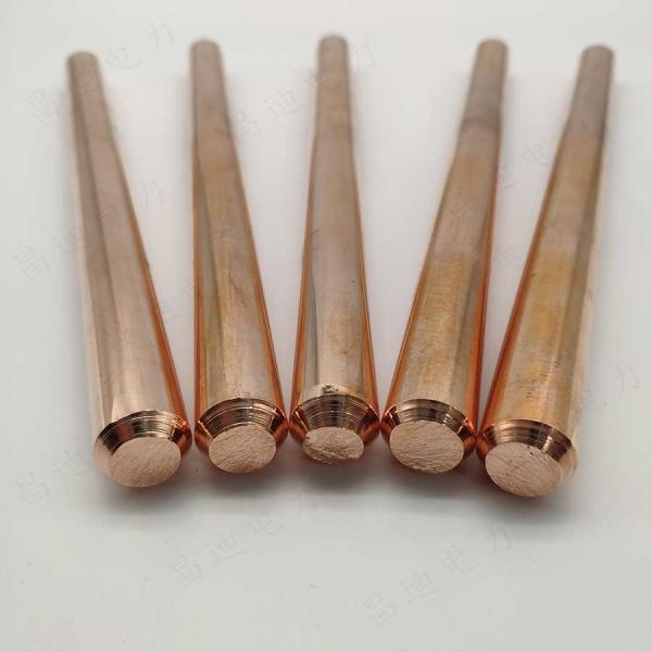 3/4 19mm Earth Rod Solid Copper Earth Rods