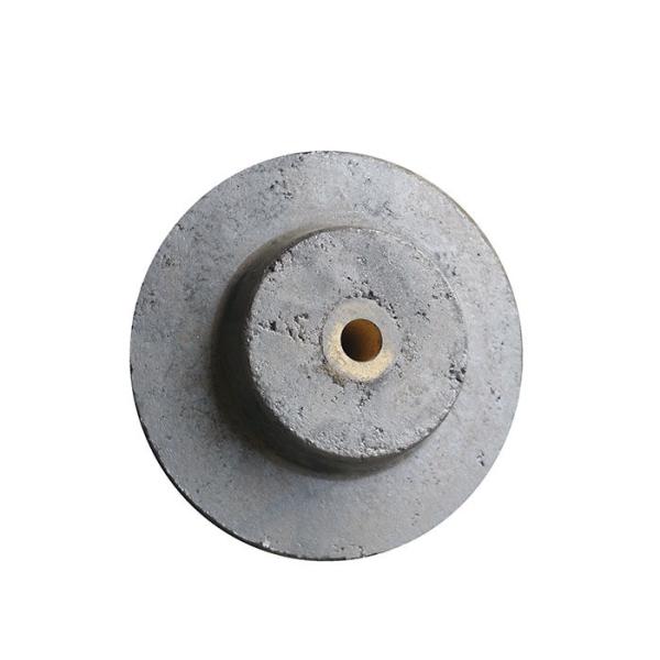 Contenu en MgO de 3% Buse de mesure en zirconium tundish Insérer une broche pour un processus de coulée en continu