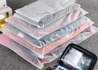 Frosted Self-Sealing CPE Zipper Bag Tear-Resistant And Soft For Cloth Package