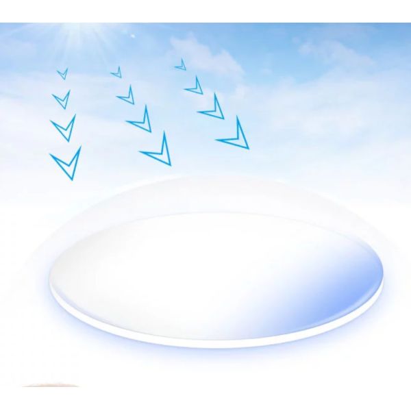 Lentes para gafas medias de la lente del índice Cr39 de UV420 HMC 1,56