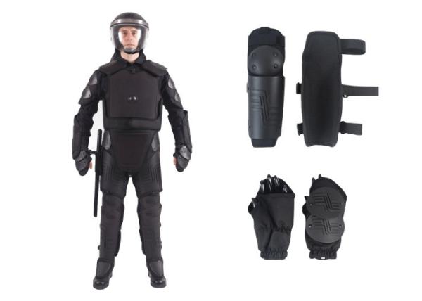 Security Anti Riot Armour Anti - Impact Fire Retardant Material For Incendiary Attacks