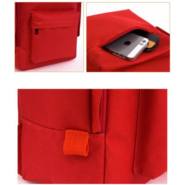 Candy Color Casual Backpack Bags For Girls , Women Custom Logo Backpacks