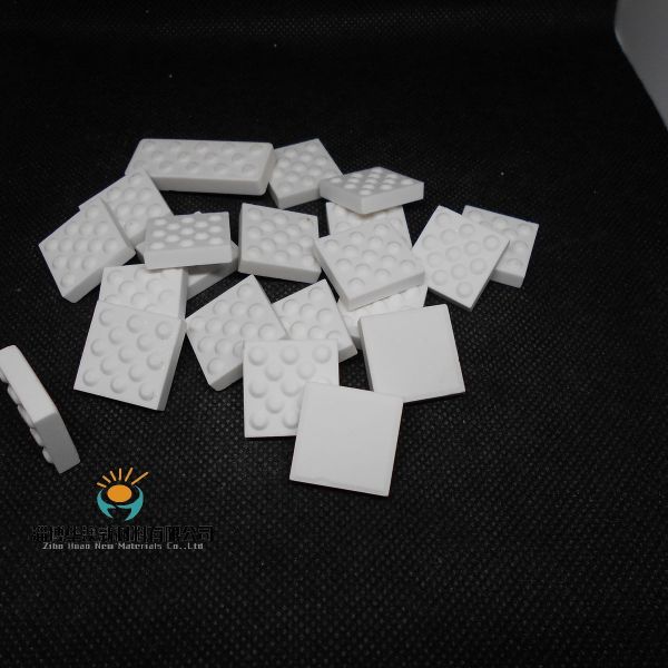 High Alumina Ceramic Tiles Square Shape Thickness 3-20mm