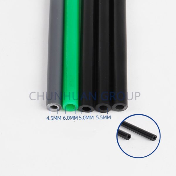 Anti Earthquake Black Straight Plastic PA6 8mm Cast Nylon Tube