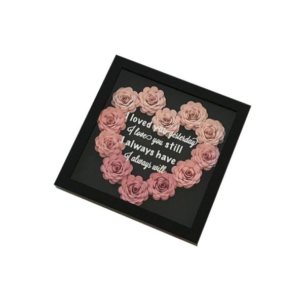Flower Gift Packing Boxes Cardboard Boxe Flower Rose Box 20x20x5 Cm Size