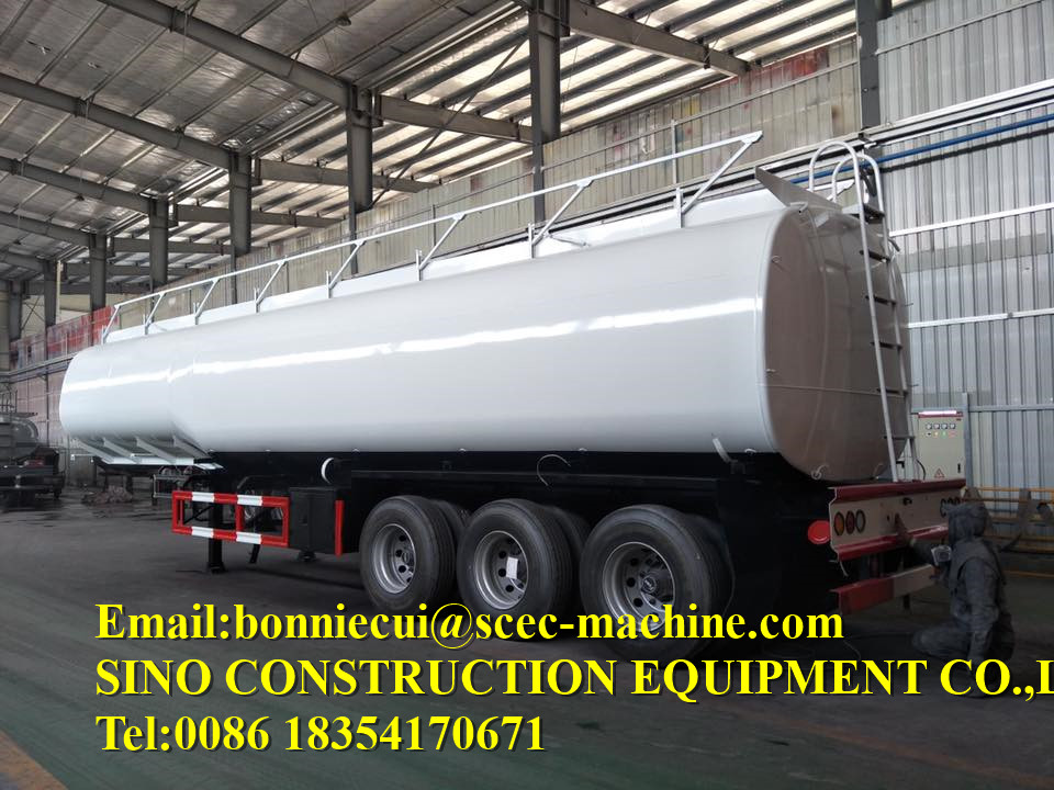 Танк углерода 3 трейлеров цапф 50000L сверхмощный Semi стальной дизельный