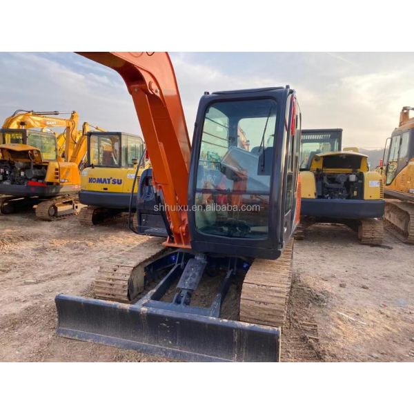 6000KG Zx60 Used Hitachi Excavator Original Color Used Hitachi Mini Excavator