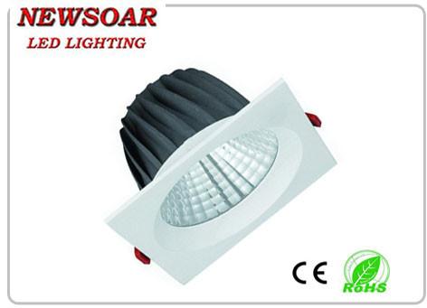 professional project led downlights 22W aluminum housing