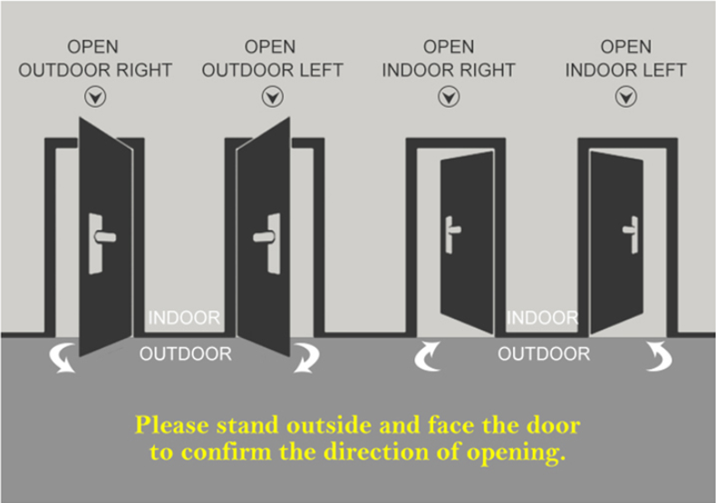 China Suppliers Luxury Front Security Exterior Doors Deep Embossing Double Leaf Panel Entry Front Steel Door for House with Smart Lock