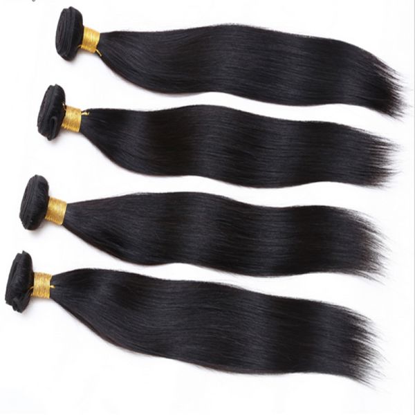 Black Heat Resistant Hair Extensions 100g Heat Friendly Hair Extensions