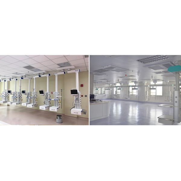 Белый хирургический шкентель потолка шкентель одиночной руки 340 градусов хирургический