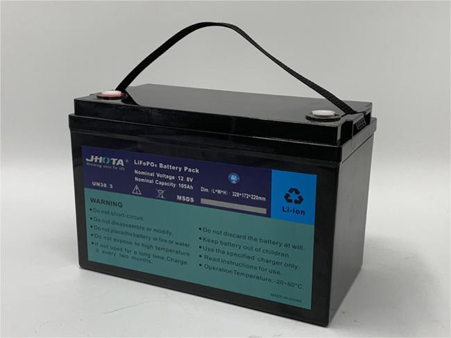 Эффективные свинцовокислотные батареи, блоки батарей лития 12.8V 105Ah