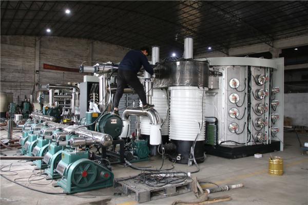 Full Auto PVD Vacuum Coating Equipment For Ceramic Sanitary Products