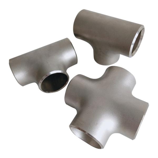 ANSI B16.9 SS Reducing Tee SCH40S Butt Weld Ends 19mm Stainless Steel Tube Fittings