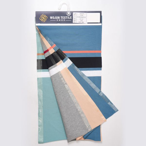 Custom Striped Cotton Pique Fabric for Bespoke Designer Collections