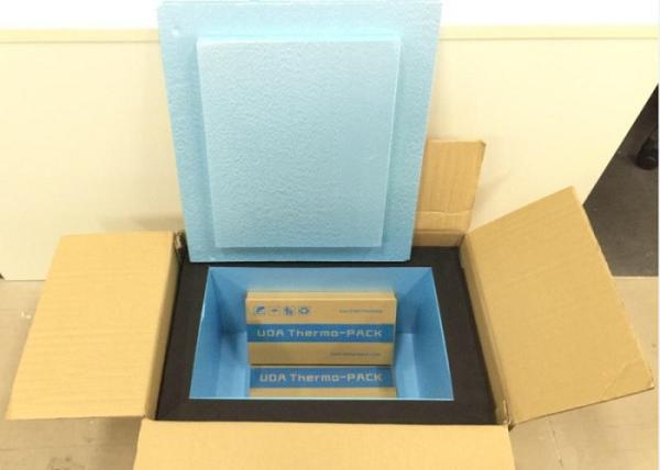Freezing Delivery Cold Chain Solutions Hard Shell PE plastic Gel Ice Packs For 250h (2-8℃) For COVID-19