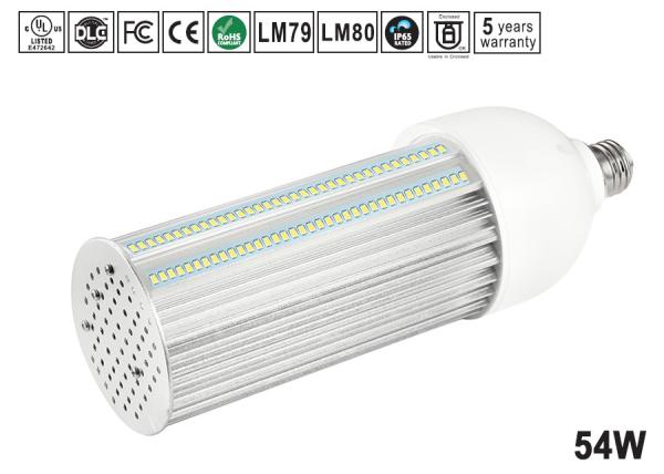 54W Samsung / Epistar 180 Degree LED Bulb , Cool White e40 led corn light for shoebox retorfit