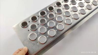 Galvanized Steel Roof Safety Walkway Grating with Round Holes