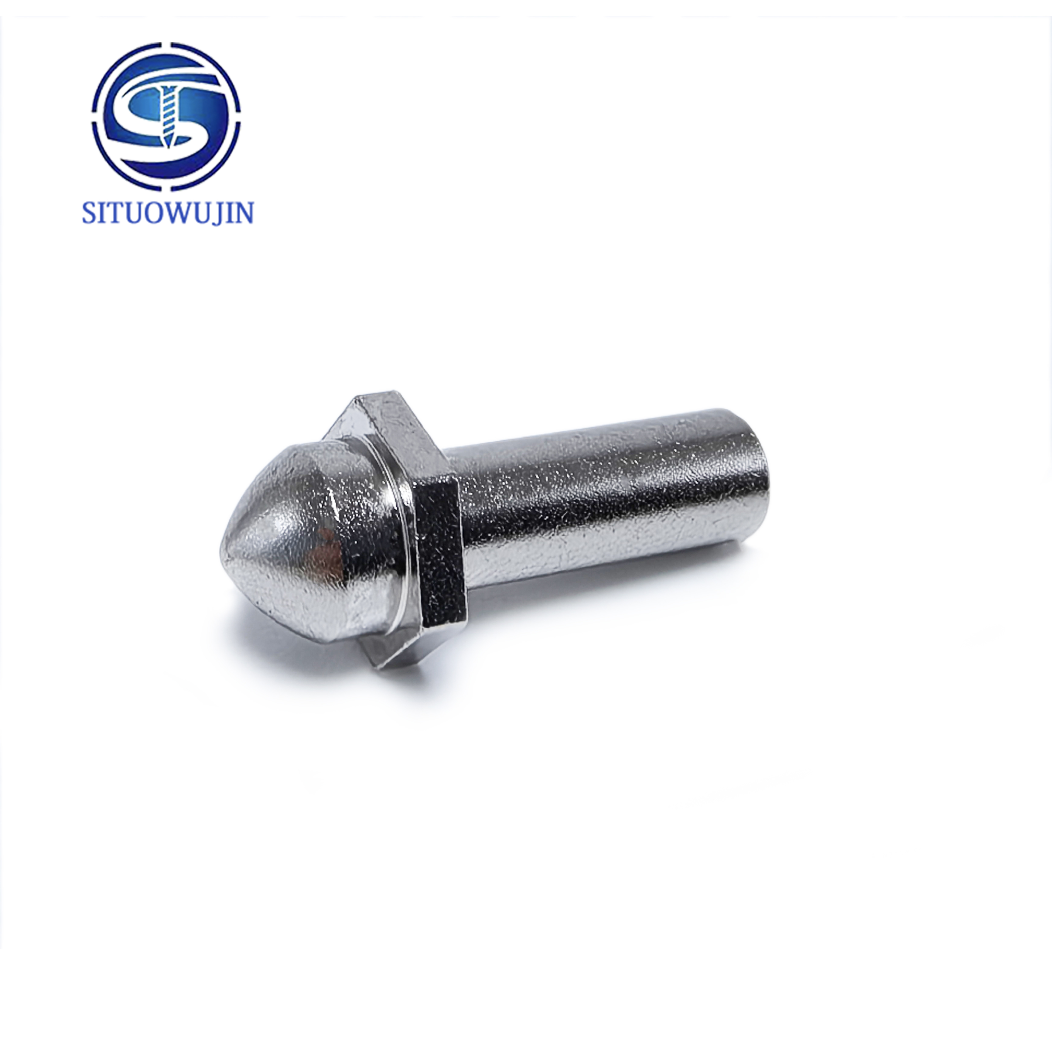 CNC Machined Stainless Steel High Precision Ball Head Locating Pin for Shoulder Tool Accessories