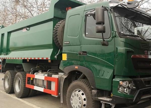 HC16 Green Tipper Dump Truck CCC 20 Cubic Meter Dump Truck