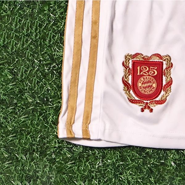 FC Bayern Munich 125th Anniversary Childrens Jersey Limited Edition with Customizable Number Printing