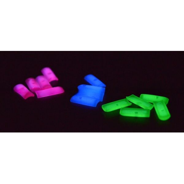 2 Years Shelf Time Assorted Colors Glow Finger Nail for Halloween Festival Favor Supply