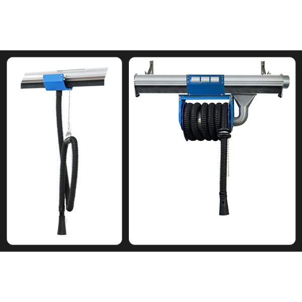 Fire Station Sliding Rail Trolley Smoke Hose  Overhead Fume Removal Rail Trolley