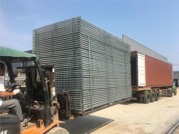 chain link temporary construction fence panels 6FT X 10F Mesh 2 3/8  x 2 3/8 ( 60mm x 60mm ) x 12 gauge wire