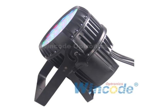 54 escurecimento impermeável exterior do forro da luz da paridade do diodo emissor de luz do zumbido de x 3W IP65 DMX