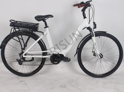 250W Electric City Bike , Aluminum Alloy Electric Road Bike Custom Color