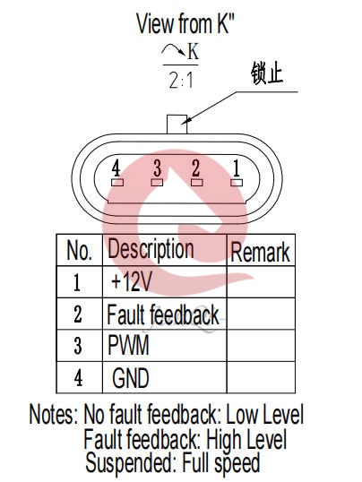 JUNQI JP80 гибридный водонасос для транспортных средств 12В Коммерческий автомобиль электромобиль Водонасос для грузовиков