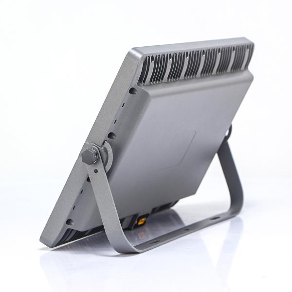 Cast Aluminum LiFePO4 Remote Control Battery Outdoor Waterproof 100w Solar LED Flood Light