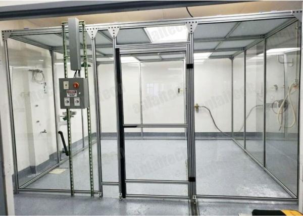 0.45m/S SUS Aluminum Iso 7 Cleanroom Modular Prefabricated 100K